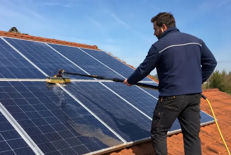 Nettoyage et entretien de panneaux solaires à Saint-Martin-de-Seignanx